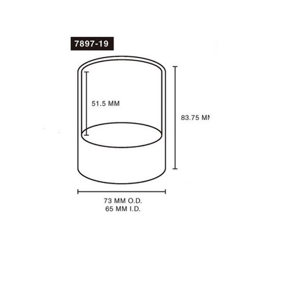 Astro Pneumatic Rec Tube Adapter 7897-19